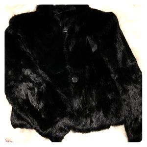 Black rabbit 🐰 fur 😍😍